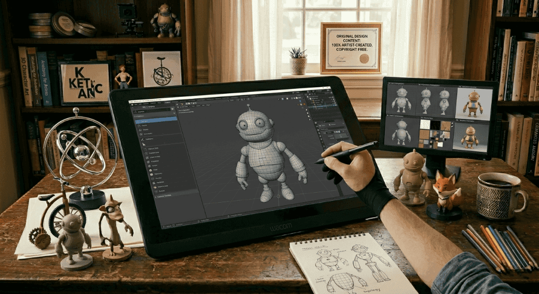 3D Character Design